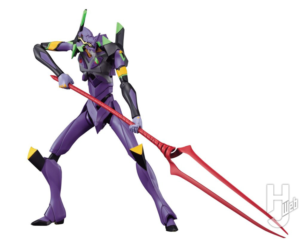 エヴァンゲリオン第13号機のプラモデルの全体画像その1