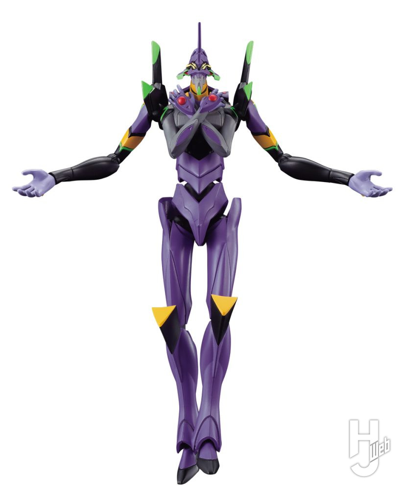 エヴァンゲリオン第13号機のプラモデルの全体画像その2