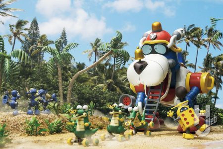 ベルファイン『タイムボカンシリーズ　ヤッターマン』第1弾にヤッターワンが登場！各所ディテールアップに加え、ビックリドッキリメカやオモッチャマを活用して明るいイメージでディオラマ製作！