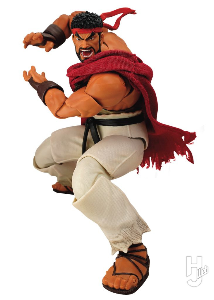 リュウの可動フィギュアのメイン画像