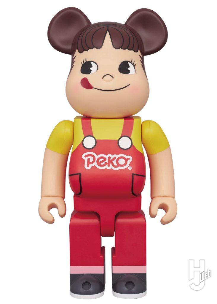 BE@RBRICK よびオンラインストア各店にて発売
ペコちゃん
(オーバーオール) 赤 400%