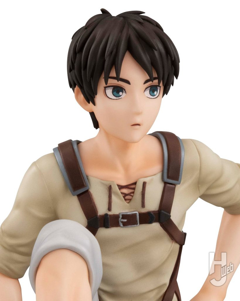 エレン・イェーガーのフィギュアのアップ画像