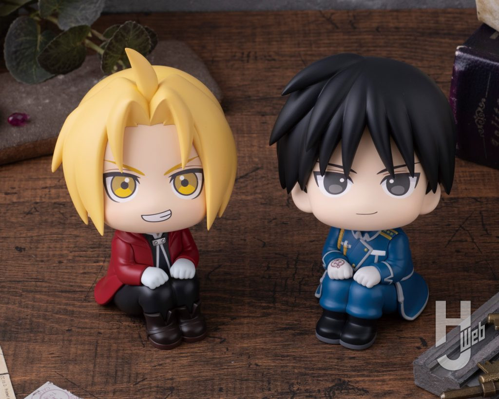 エドワード・エルリックとロイ・マスタングのデフォルメフィギュアのメイン画像