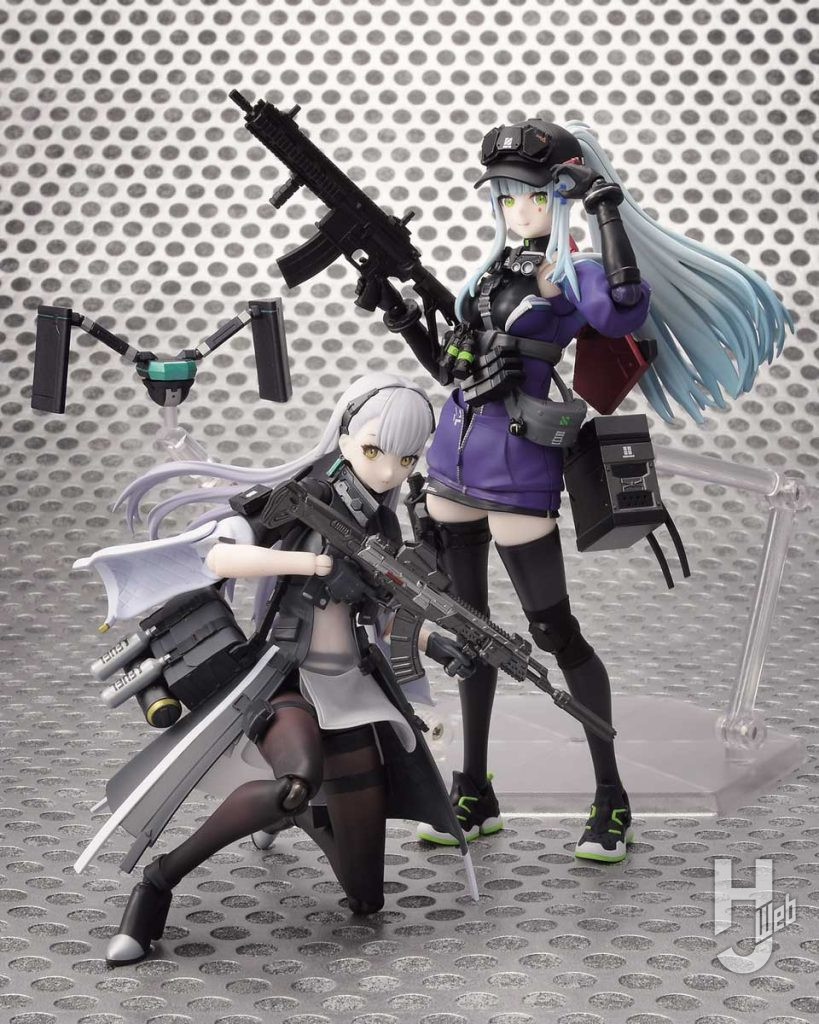 クルカイとトロロの可動フィギュアのメイン画像