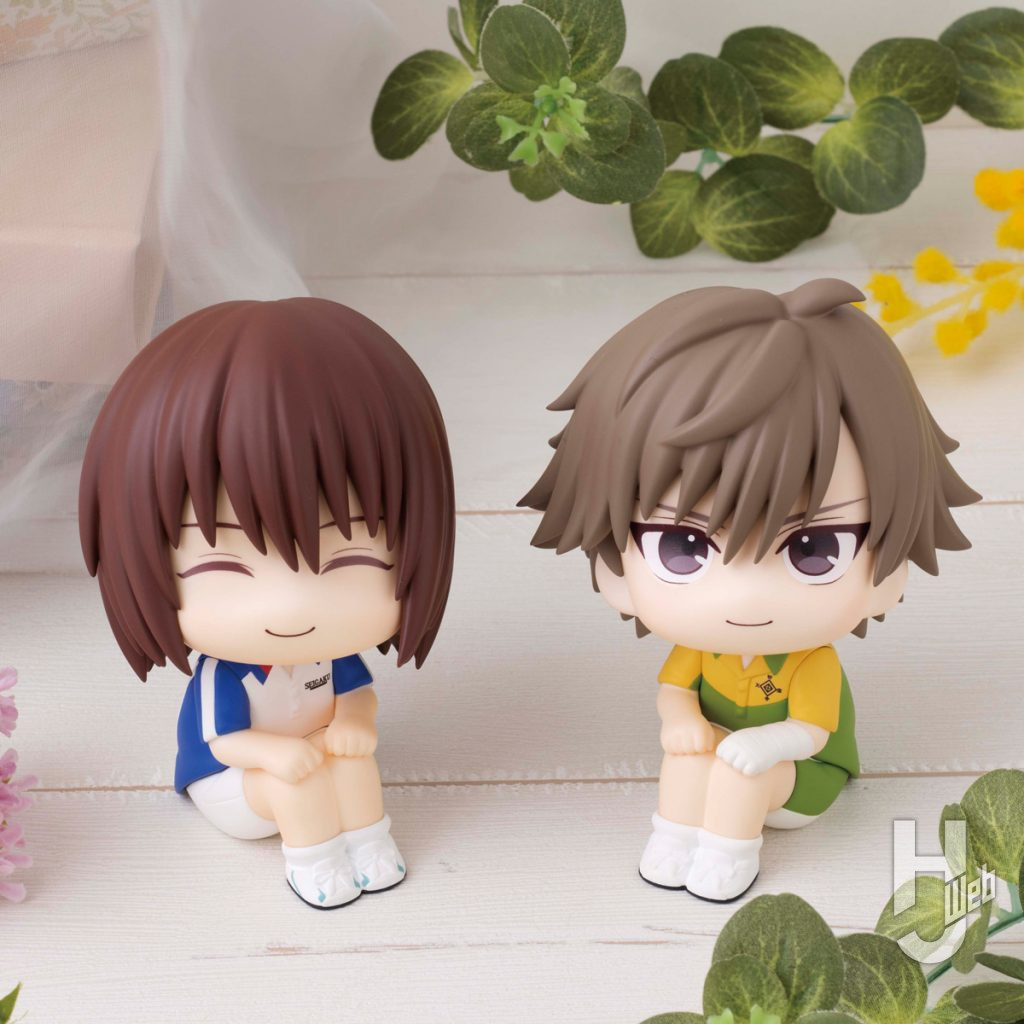 不二周助と白石蔵ノ介のデフォルメフィギュアの画像