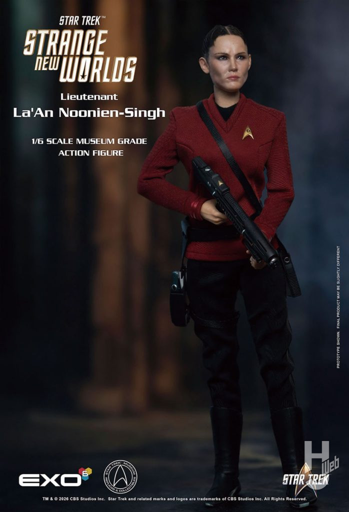 1/6 ハイパーリアリスティック アクションフィギュア スター・トレック:ストレンジ・ニューワールドラアン・ヌニエン・シン中尉
