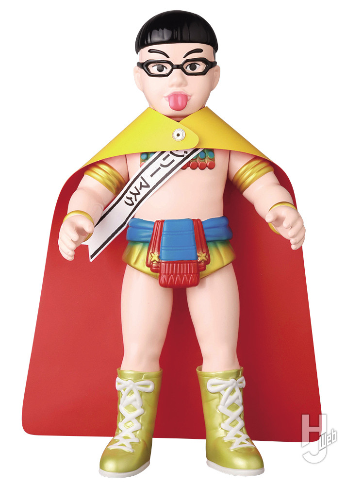 イジリーマスクのソフビフィギュアの画像