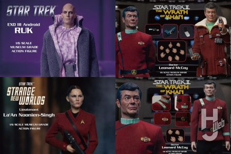 「スター・トレック」シリーズより『カーンの逆襲』ボーンズ『宇宙大作戦』ラック『ストレンジ・ニューワールド』ラアンのアクションフィギュアが登場【フィギュア最新情報】