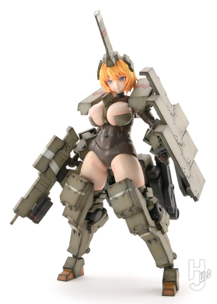輝鎚・甲のプラモデルの全体画像その1