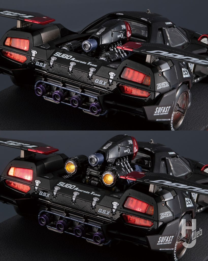 アスラーダG.S.Xのフィギュアのアップ画像その2