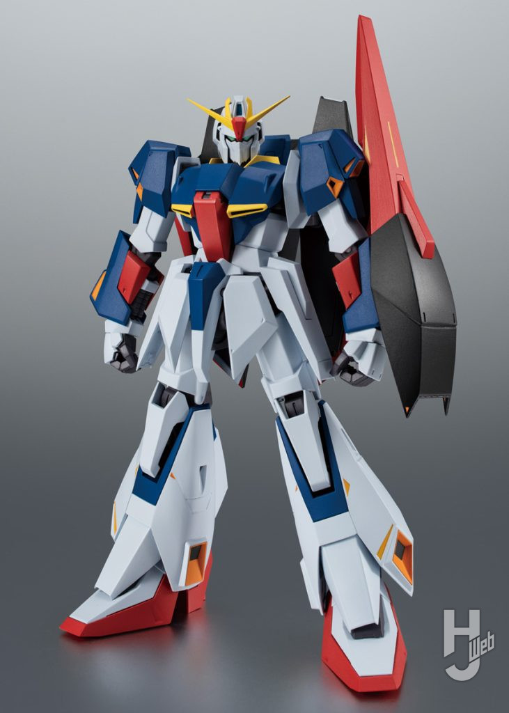 Zガンダムの可動フィギュアの全体画像その1