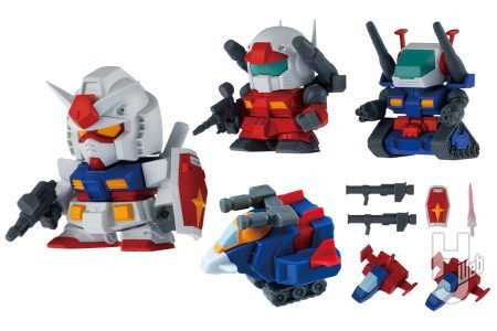 組み替えギミックも備えたミニキットが食玩になって登場！『機動戦士ガンダム V作戦ビスケット』が間もなく発売！