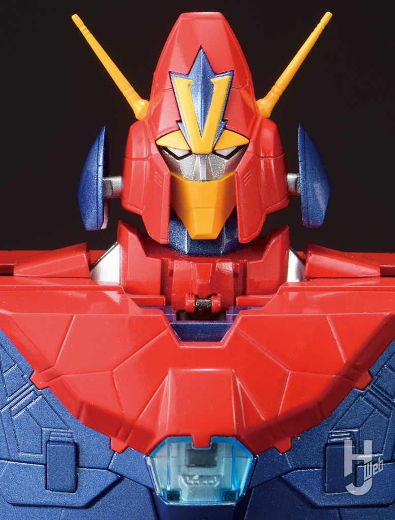 超合金魂 コン・バトラーV 頭部アップ