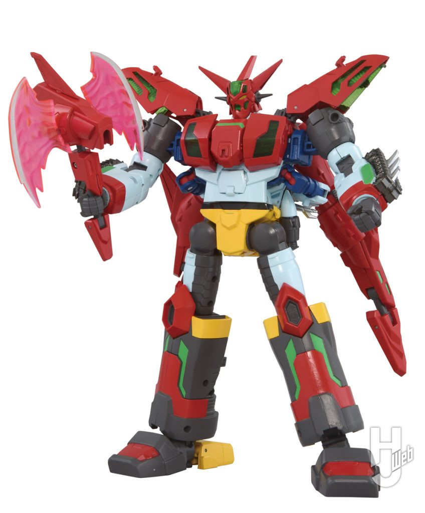 「TOYRISE フォースゲッターロボ」フォースゲッター1ビームトマホーク装備