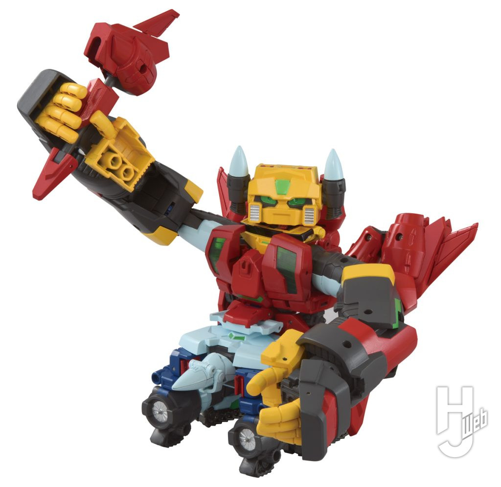 「TOYRISE フォースゲッターロボ」フォースゲッター3ゲッターハンマー装備