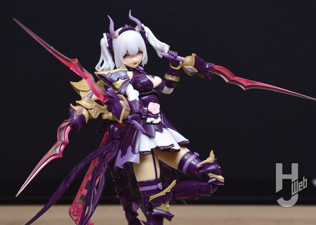 ソフィエラのプラモデルのアップ画像