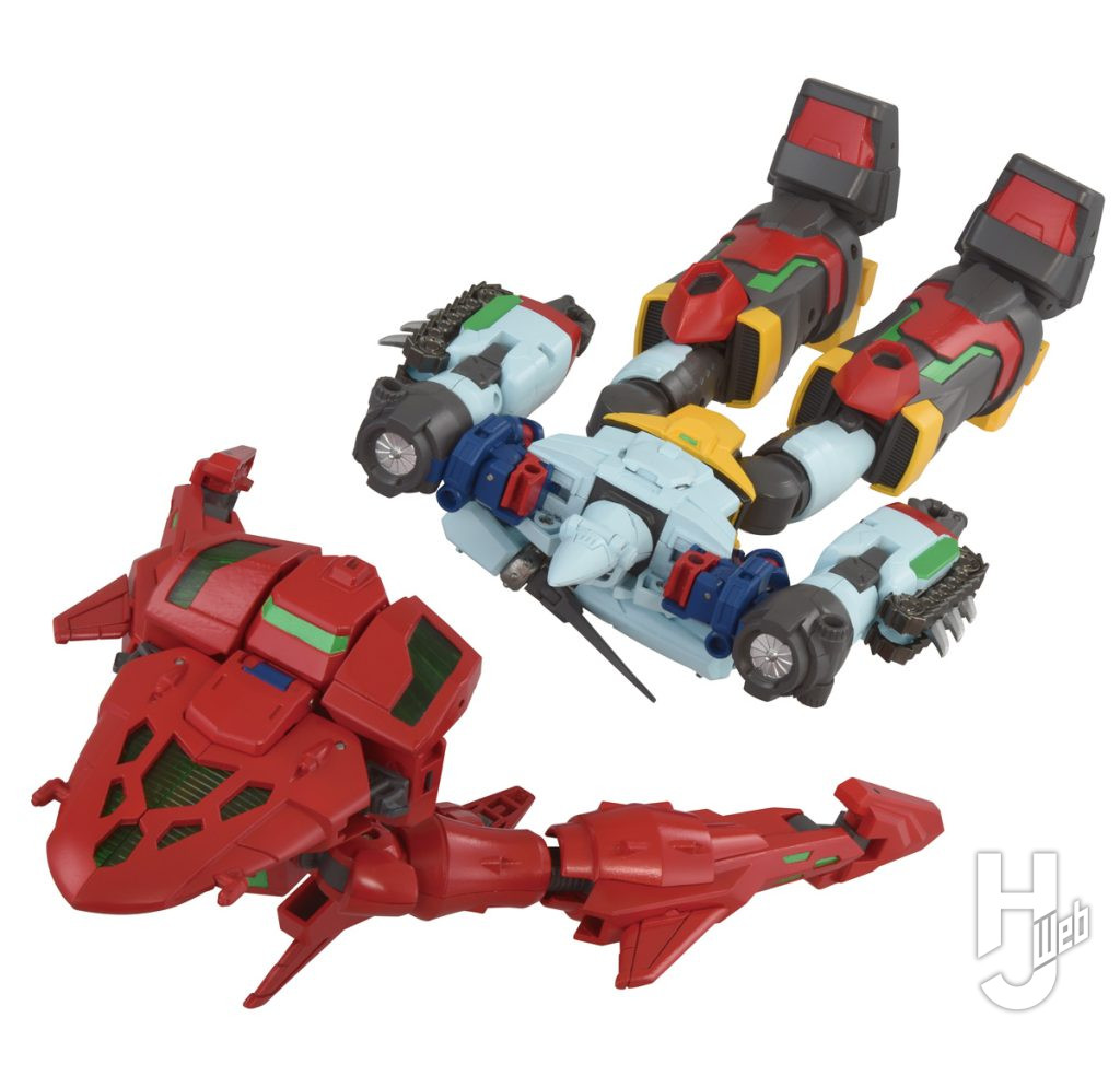 「TOYRISE フォースゲッターロボ」フォースゲッター1へ合体開始