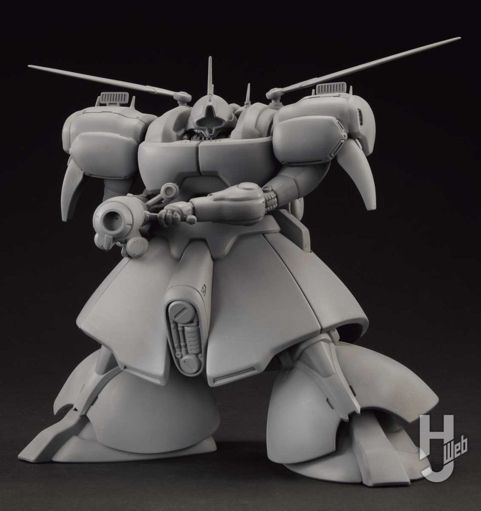 ドワッジのプラモデルの全体画像その2