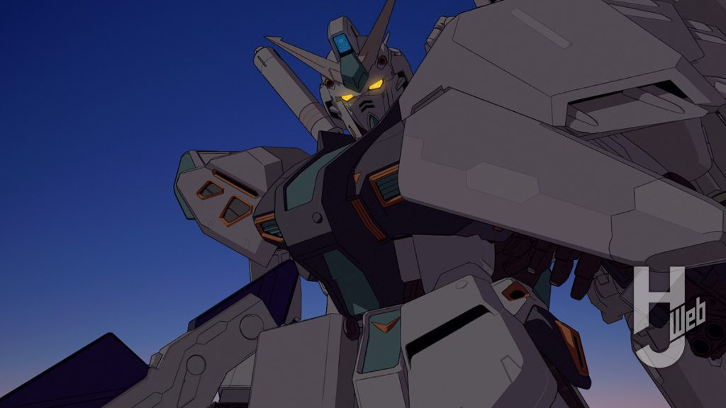 『機動戦士ガンダム閃光のハサウェイキルケーの魔女』場面カットウルル量産型νガンダム