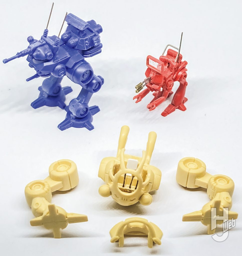 「HG ドラン・タイプ」付属ブラン・タイプ、ホッグ・タイプ、レッグ・タイプ