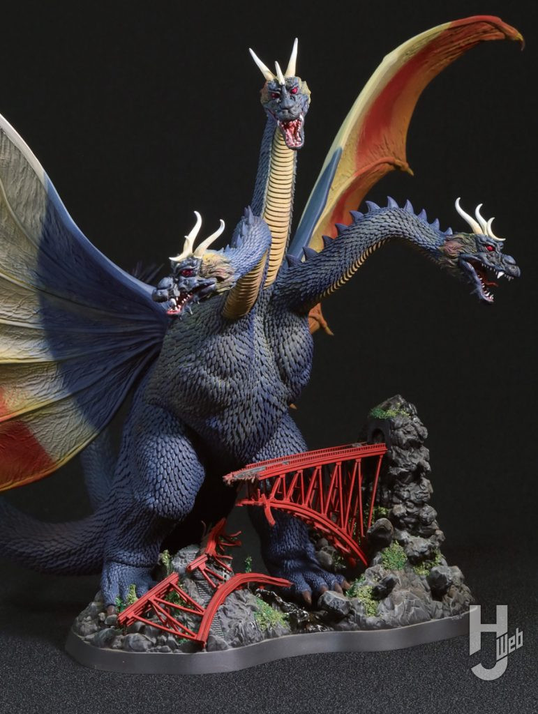 コモリプロジェクト土井眞一製作「ARTPLAキングギドラ」