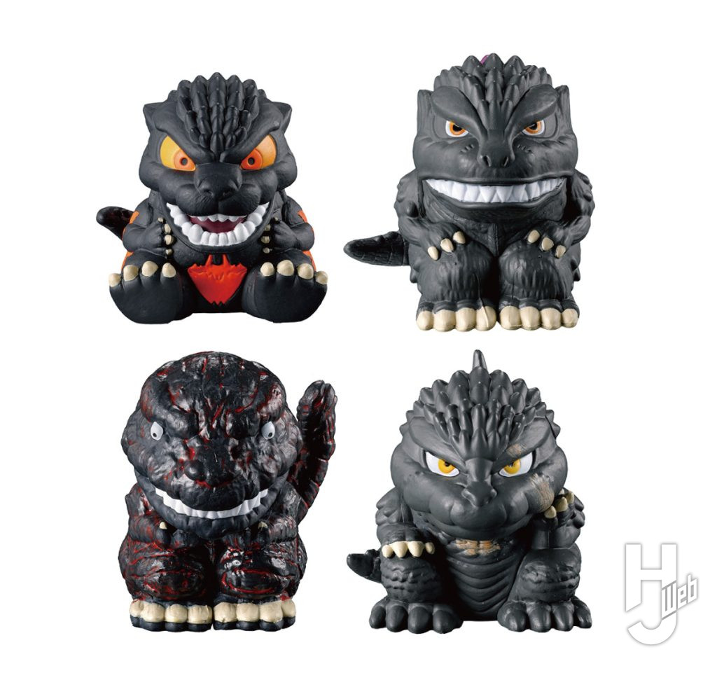 東宝怪獣 ゴジラまちぼうけ デフォルメの場合
