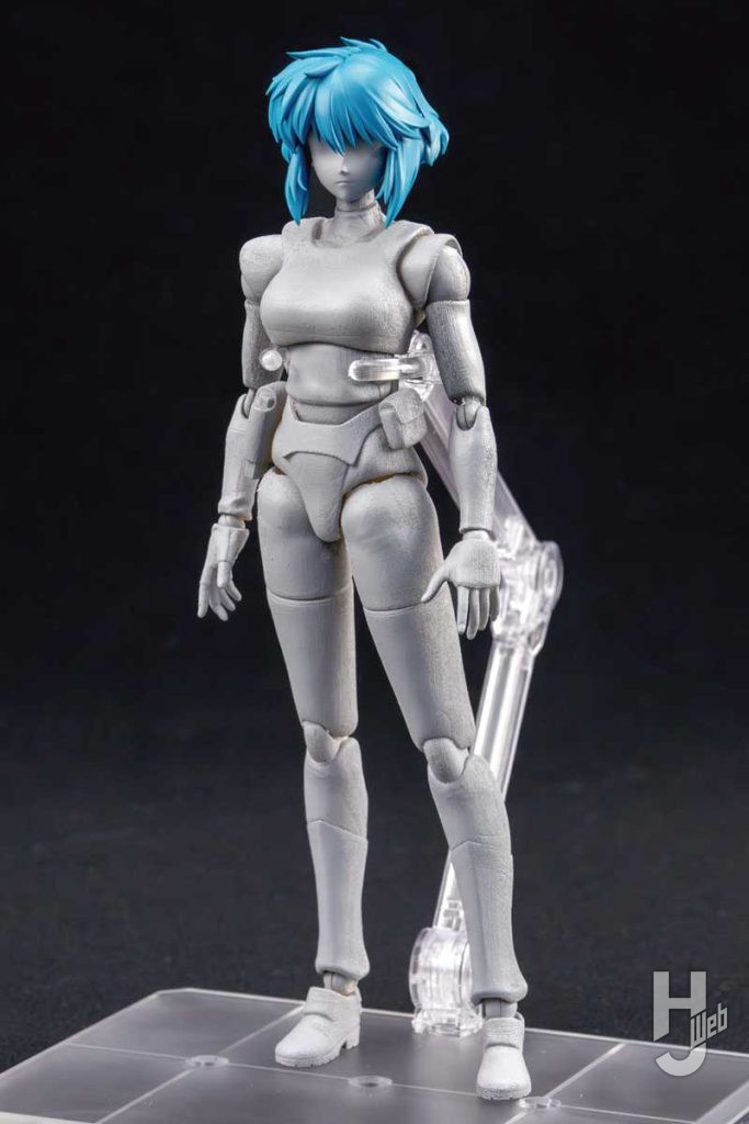 草薙素子のプラモデルの画像