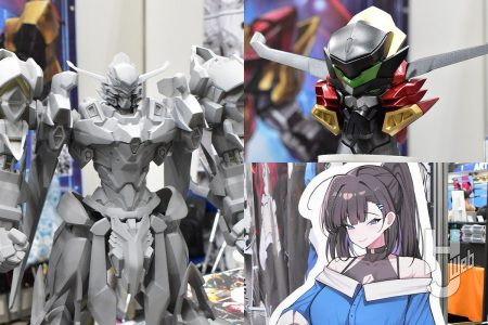 『神姫機闘伝』イグナティウスのパネル展示や新企画『退魔真機 鍾馗』のコミック配布＆プラキット原型が公開！【GIGA GARAGE／WF2026S】