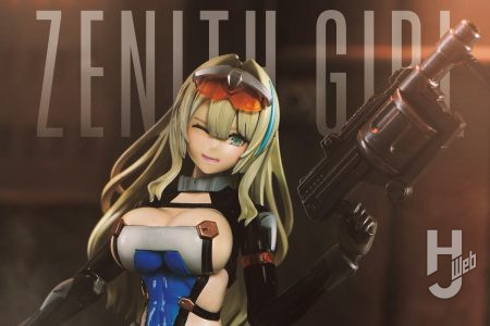 『フロントミッション』のゼニスが美少女に!! 「ゼニス・ガール」の良さをそのままにパーツの強化とパール塗装やグラデーション塗装で見映えアップ!!