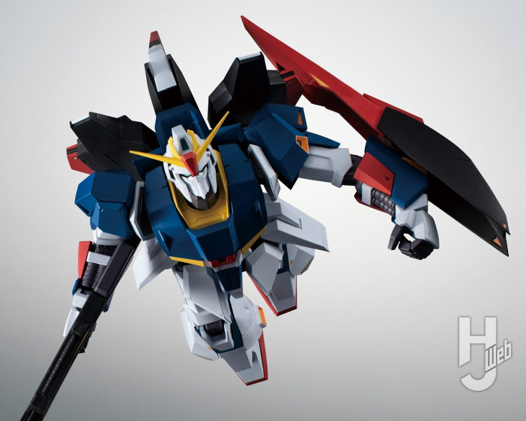 Zガンダムの可動フィギュアの全体画像その7