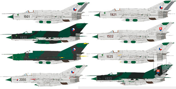 リミテッドエディション“Erka”Mig-21R チェコ・スロバキア