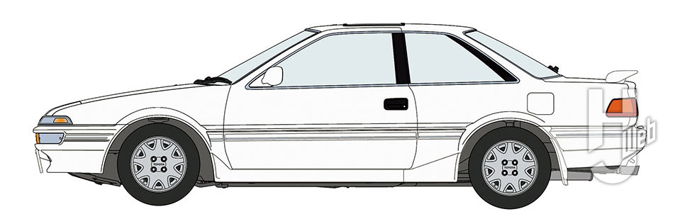 トヨタ スプリンター トレノ AE92 GT APEX 前期型(1987)