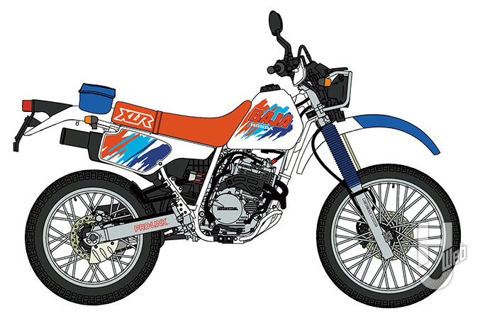 ホンダ XLR BAJA(MD22)(1992)