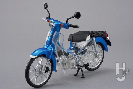 HONDAでお馴染みのバイク「スーパーカブ」が解体パズルに！？バラして組み立てて国民的バイクのディテールを楽しもう