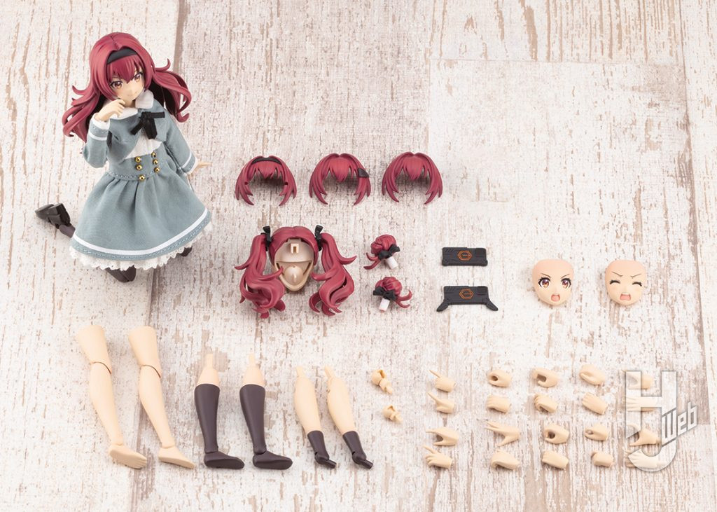 小石川エマのプラモデルの付属品の画像