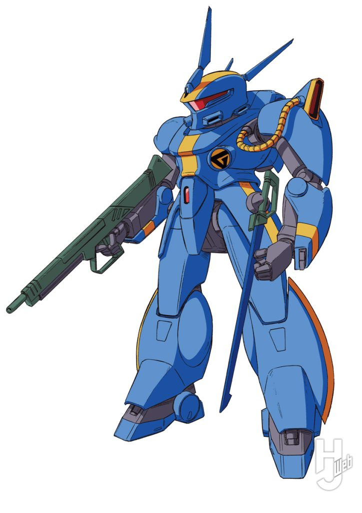『機甲戦記ドラグナー』ゲルフ設定画イラスト