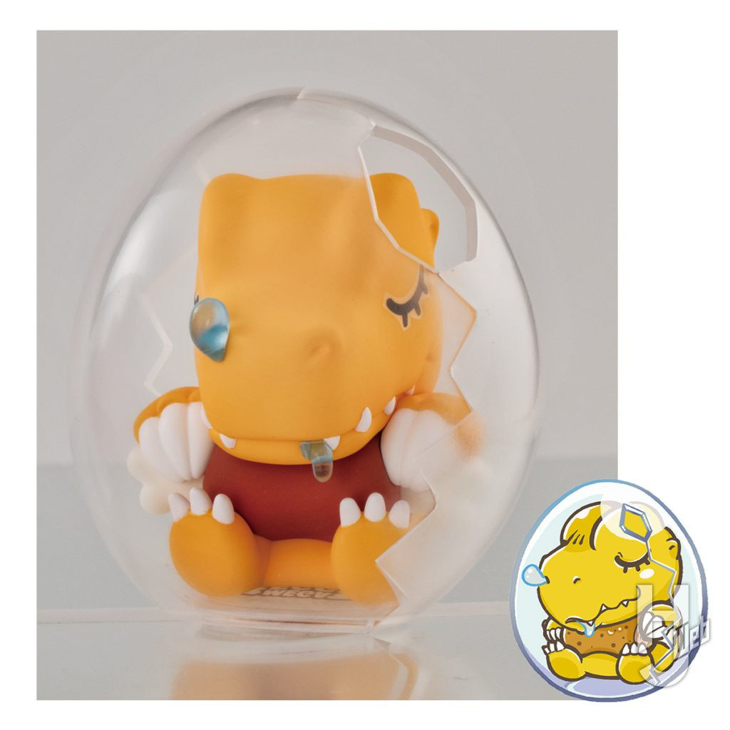 アグモンのフィギュアの画像