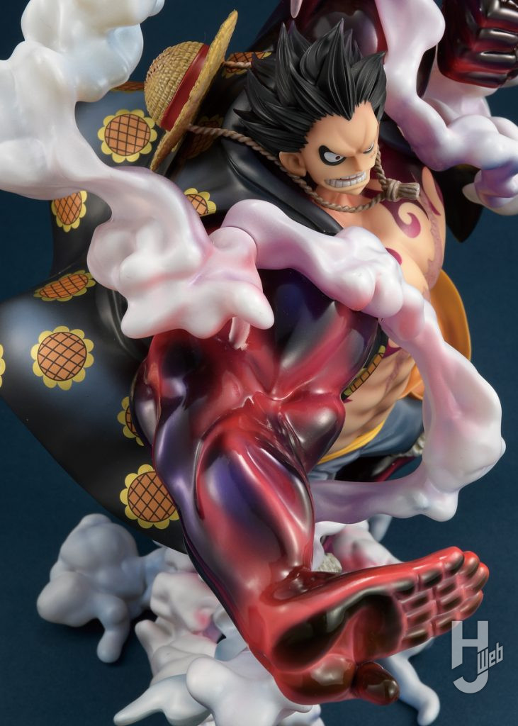 モンキー･D･ルフィ ギア〝4〟のフィギュアのアップ画像その1