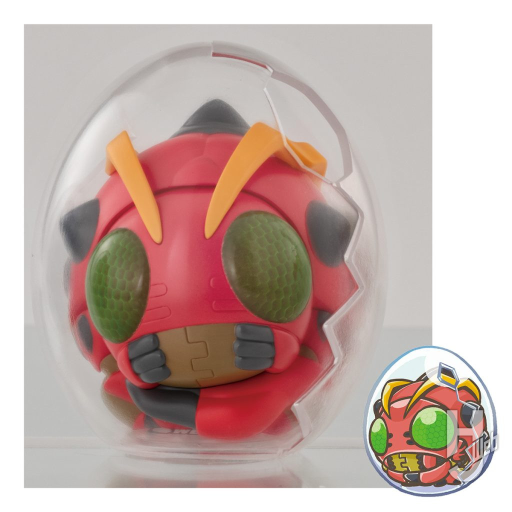 テントモンのフィギュアの画像