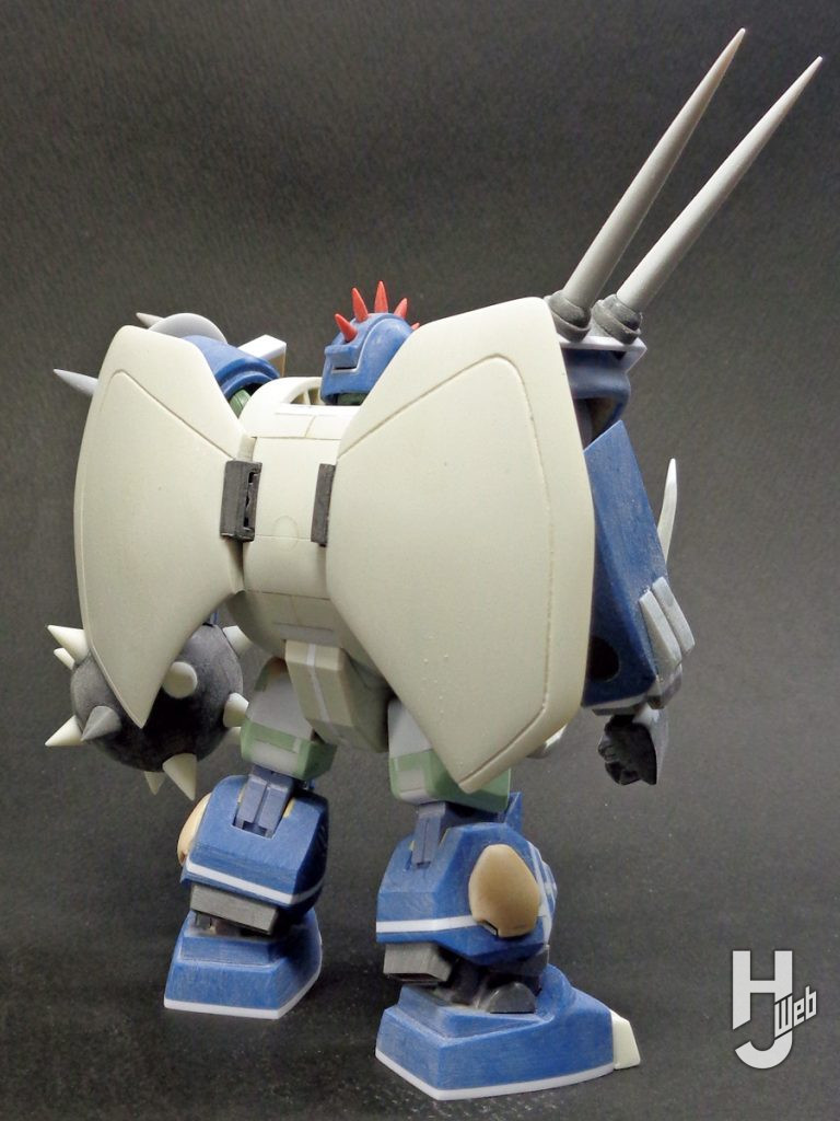 田仲正樹製作「ジャンモス1号」塗装前背面