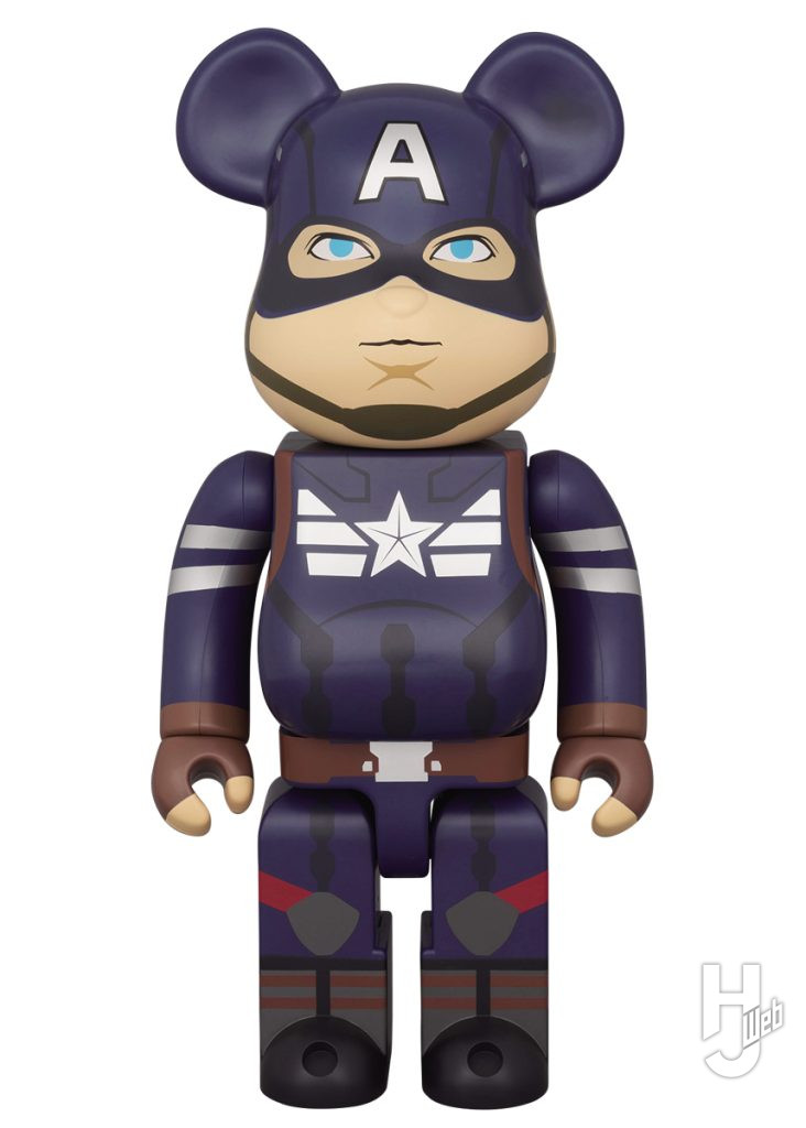 BE@RBRICK CAPTAIN AMERICA(Winter Soldier Ver.)の画像