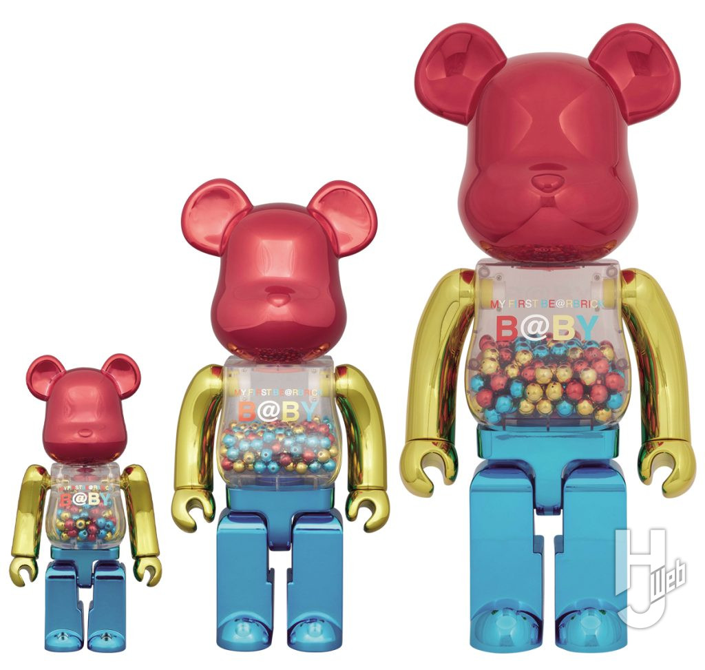 MY FIRST BE@RBRICK B@BY MCT COLOR CHROME Ver.の画像