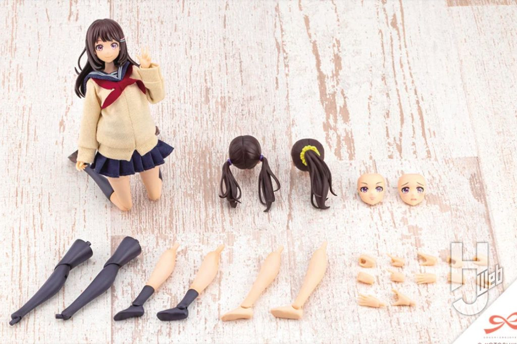 結城まどかのプラモデルの付属品の画像