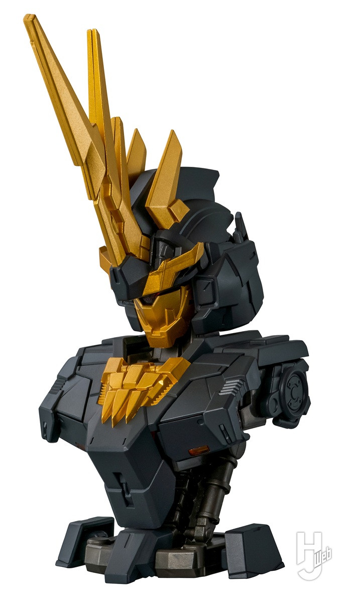機動戦士ガンダム MSメカニカルバストDX ユニコーンガンダム2号機 バンシィの外装(ユニコーンモード)の画像