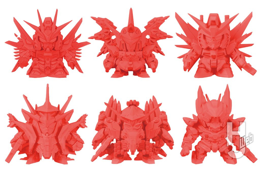 機動戦士ガンダム ガシャポン戦士ZERO 02赤の画像