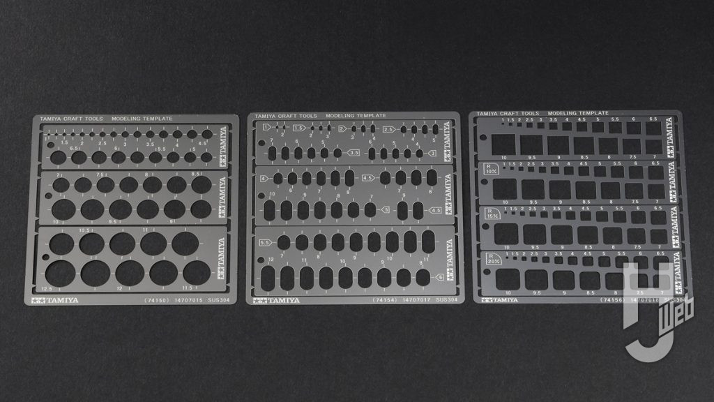 モデリングテンプレート（円、長円、正方形 ）の画像
