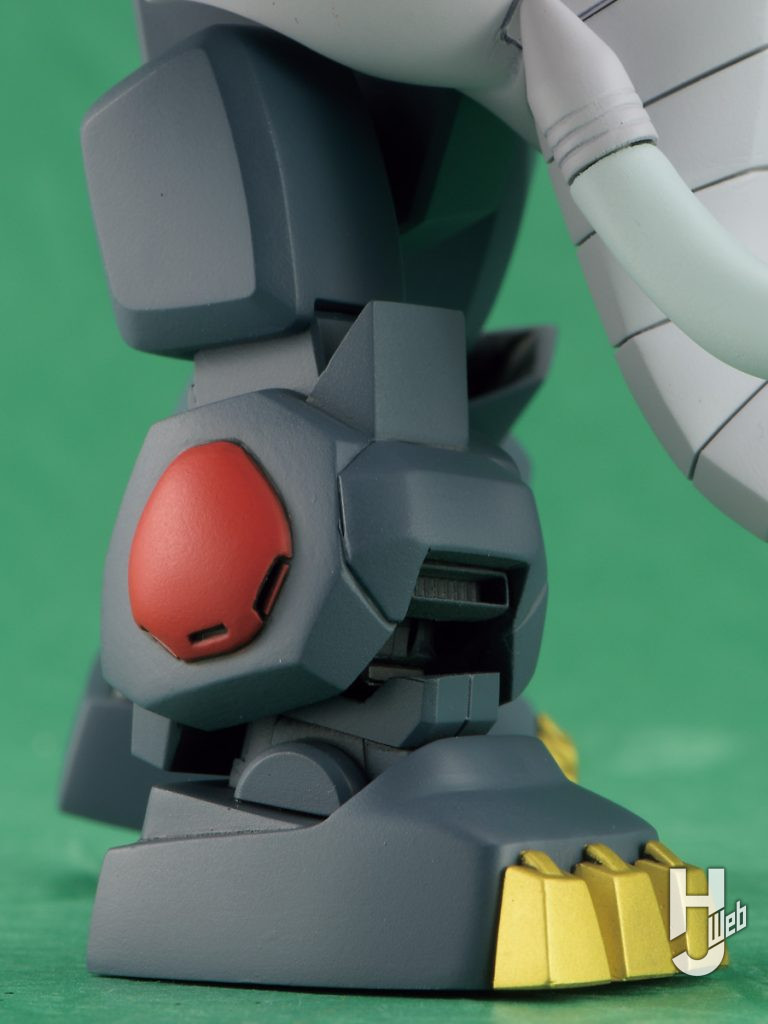 田仲正樹製作「ジャンモス1号」脚部アップ