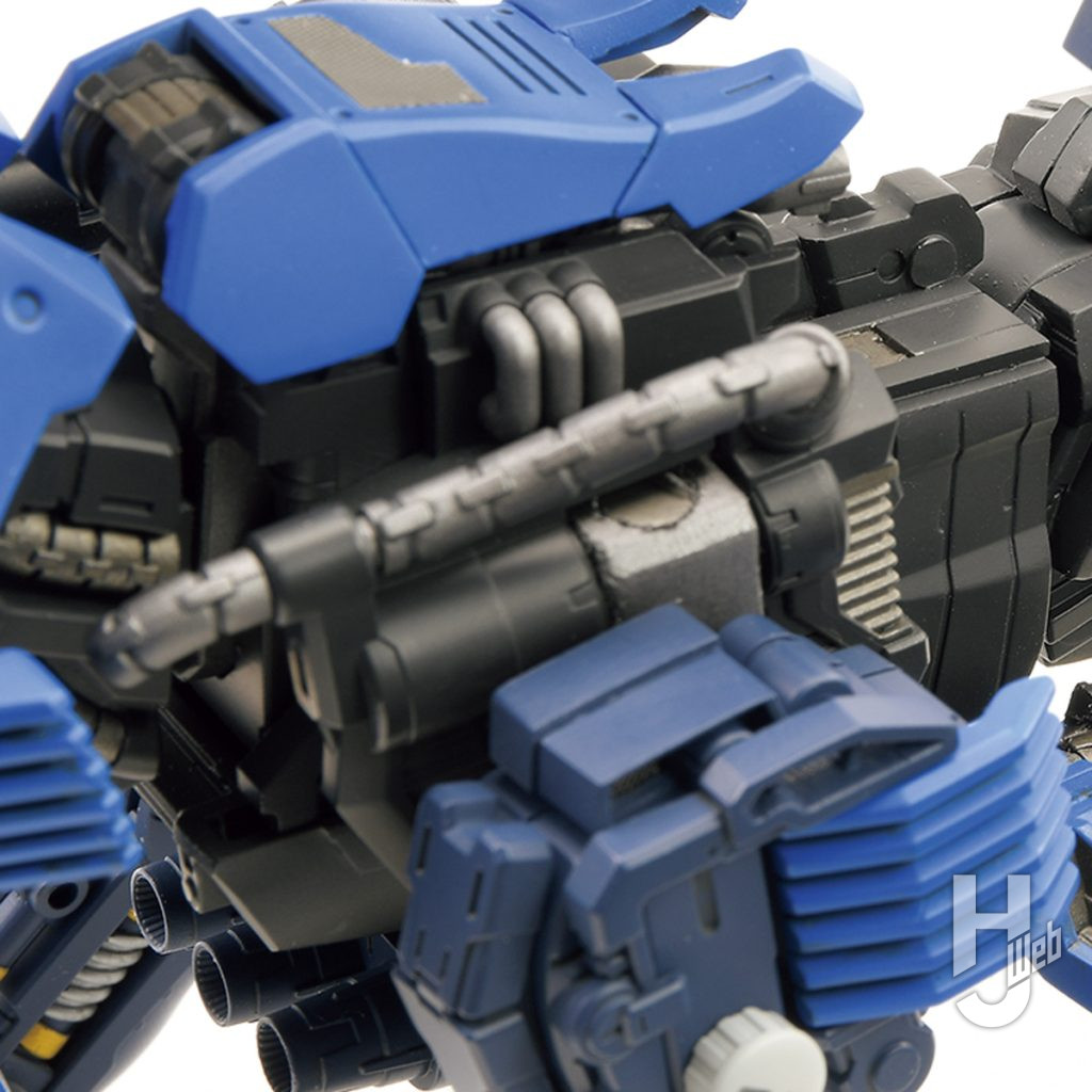 Re-ta製作「リアライズモデル シールドライガー バン仕様」展開式ミサイルポッドアップ