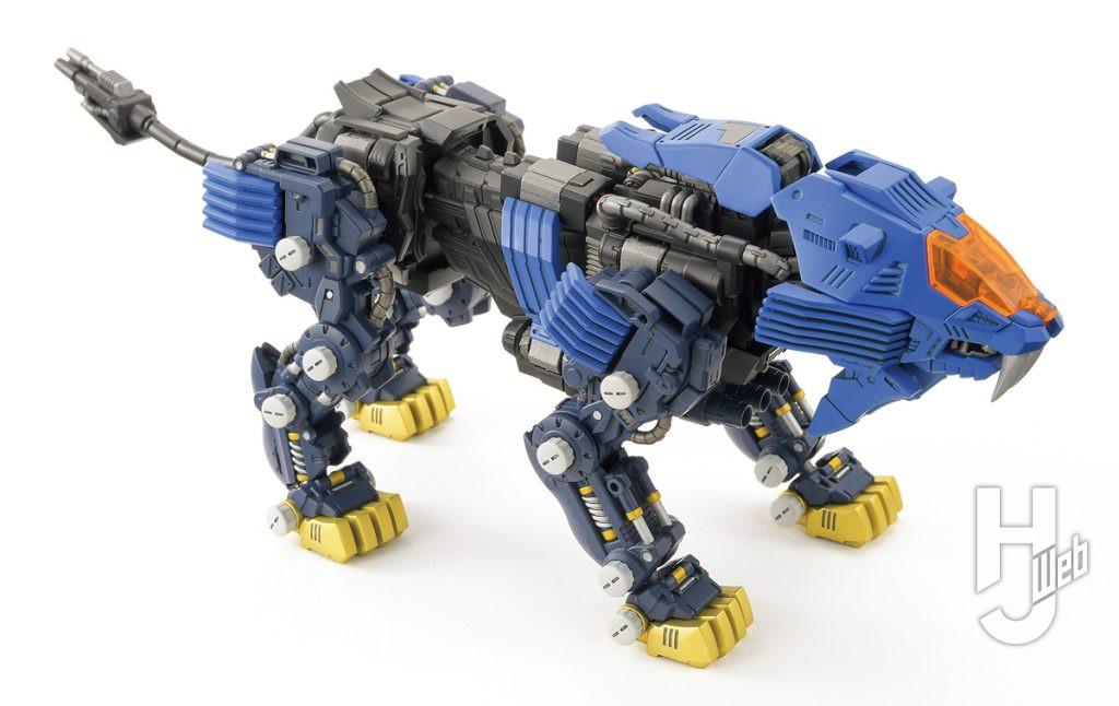 Re-ta製作「リアライズモデル シールドライガー バン仕様」右側面