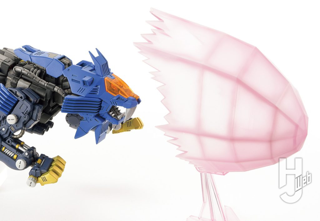 Re-ta製作「リアライズモデル シールドライガー バン仕様」エネルギーシールドエフェクト